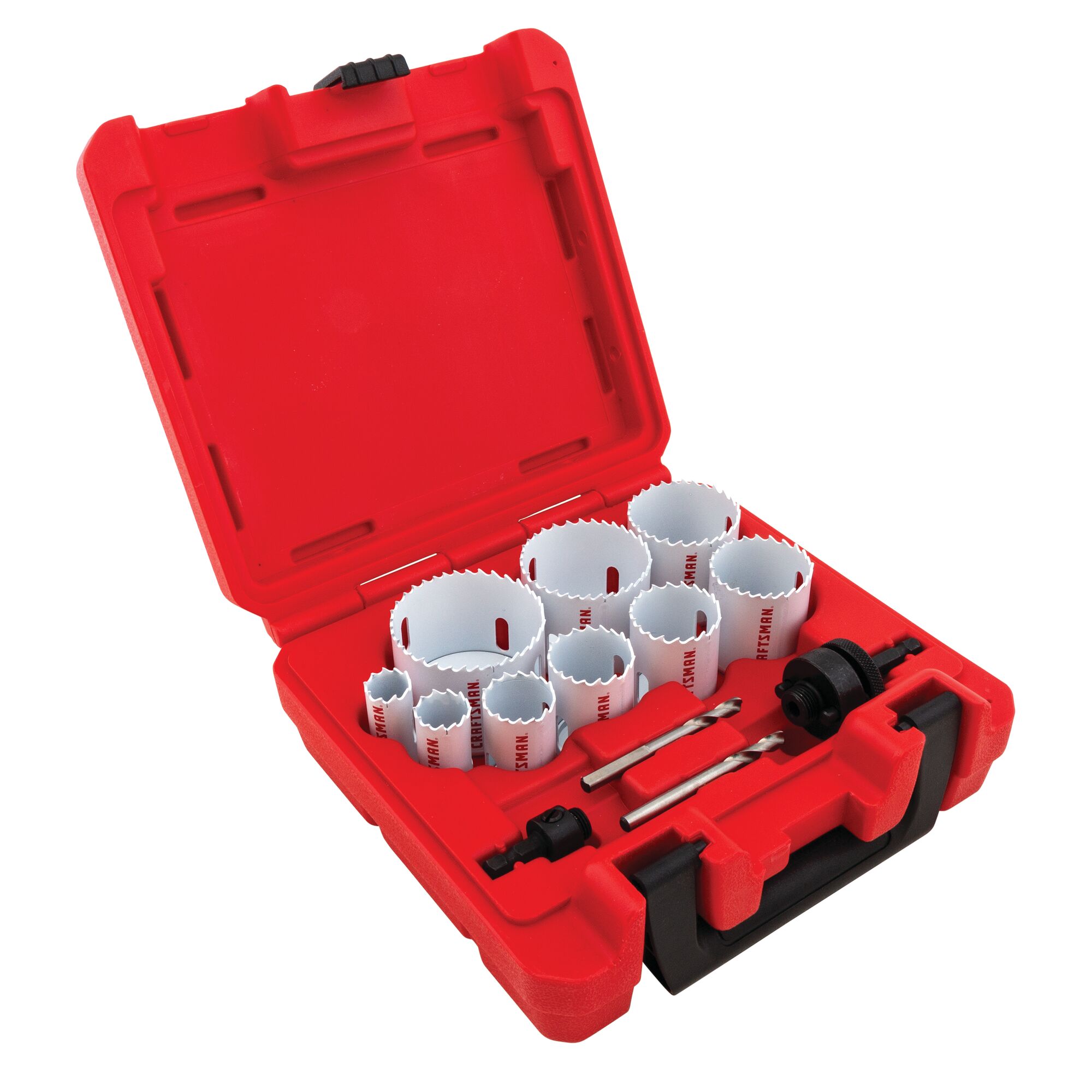 13 pc. Bi Metal Hole Saw Set With Case CRAFTSMAN