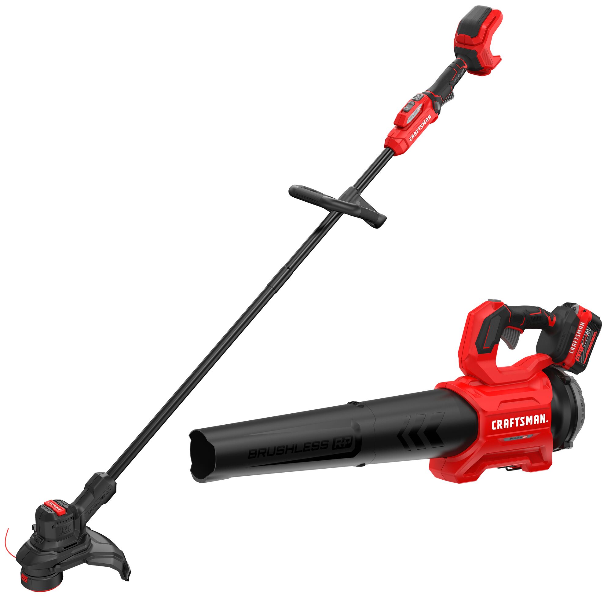 V20 BRUSHLESSRP WEEDWACKER String Trimmer Blower Combo Kit