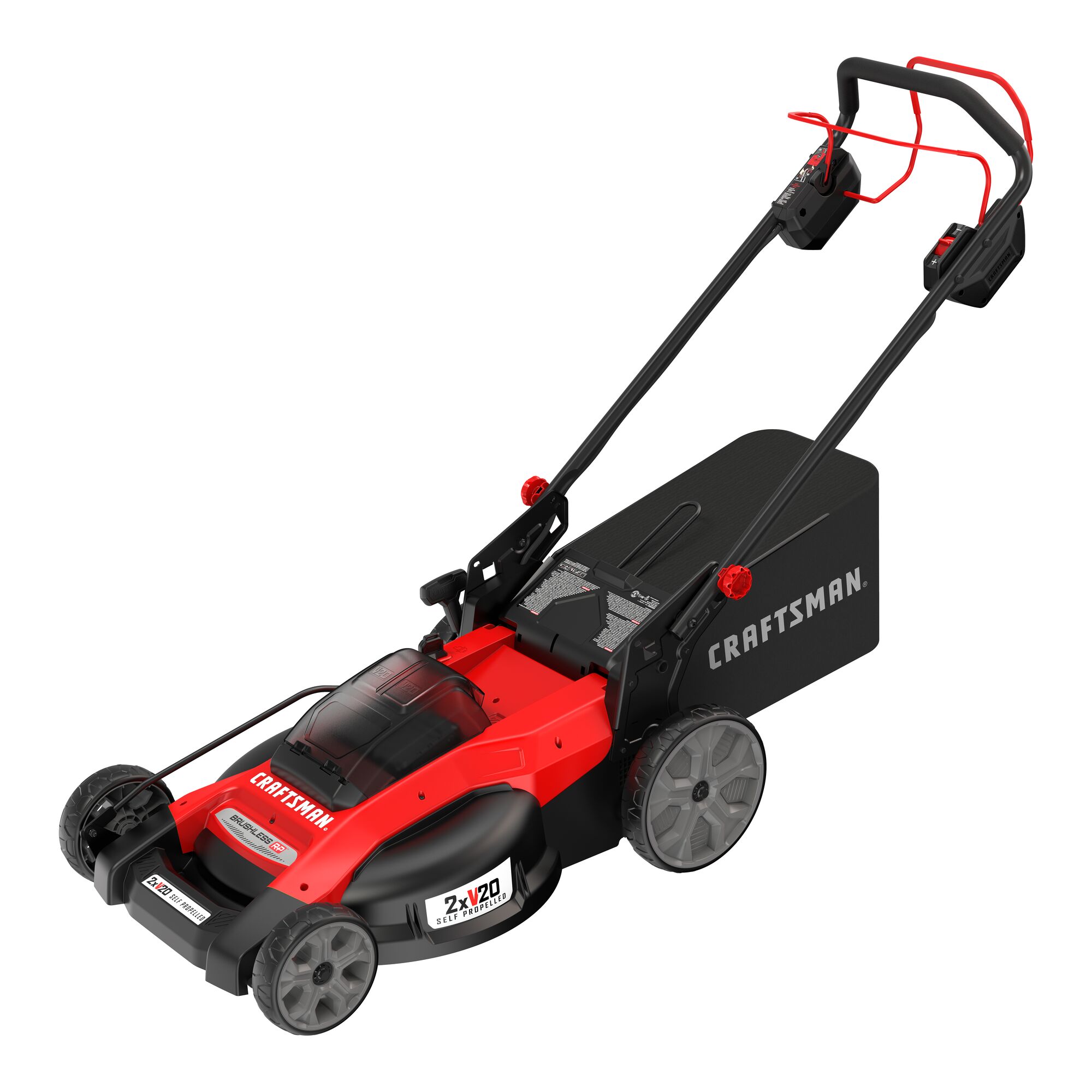 20 inch self propelled lawn deals mower