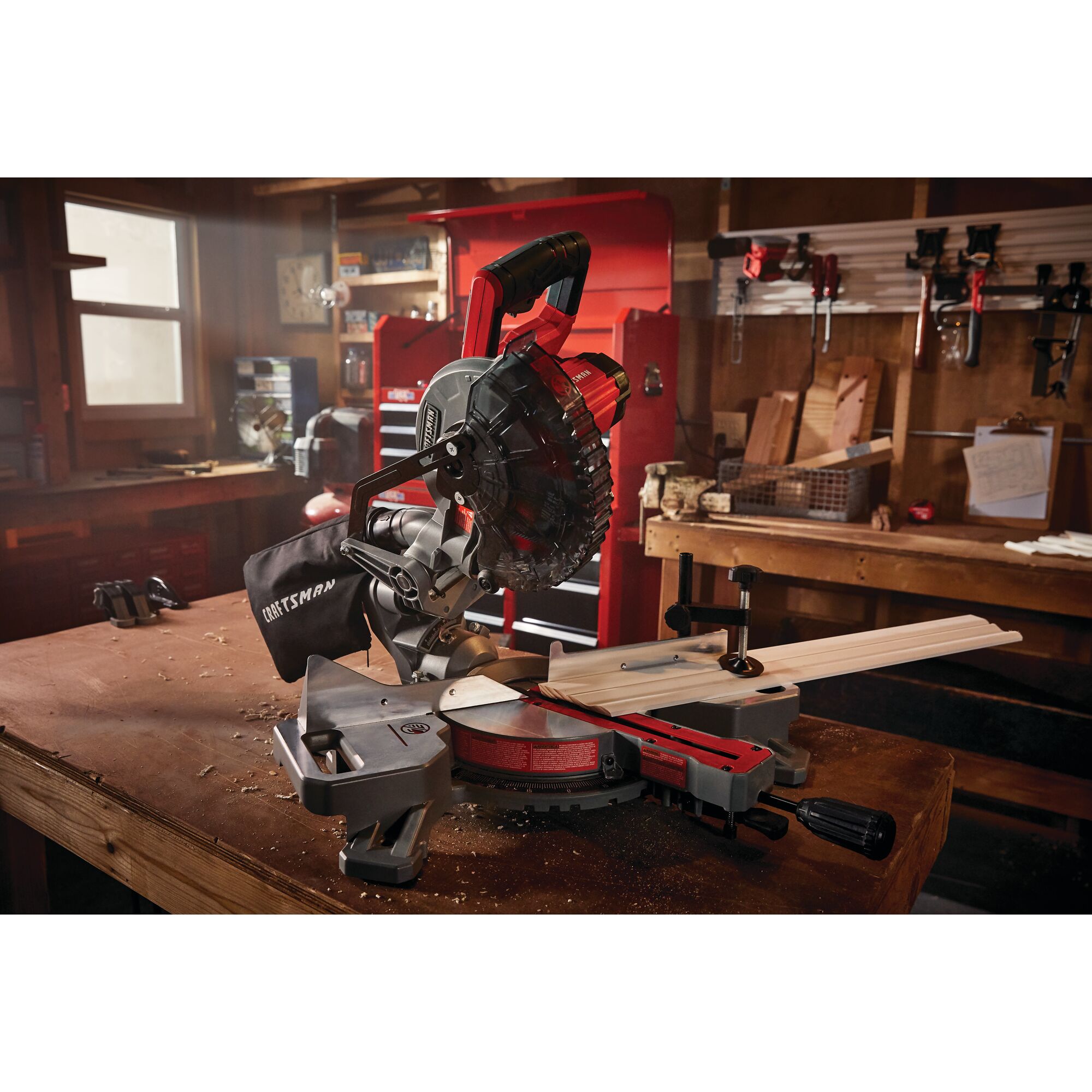 V20* Cordless 7-1/4-in. Sliding Miter Saw Kit (1 Battery) | CRAFTSMAN