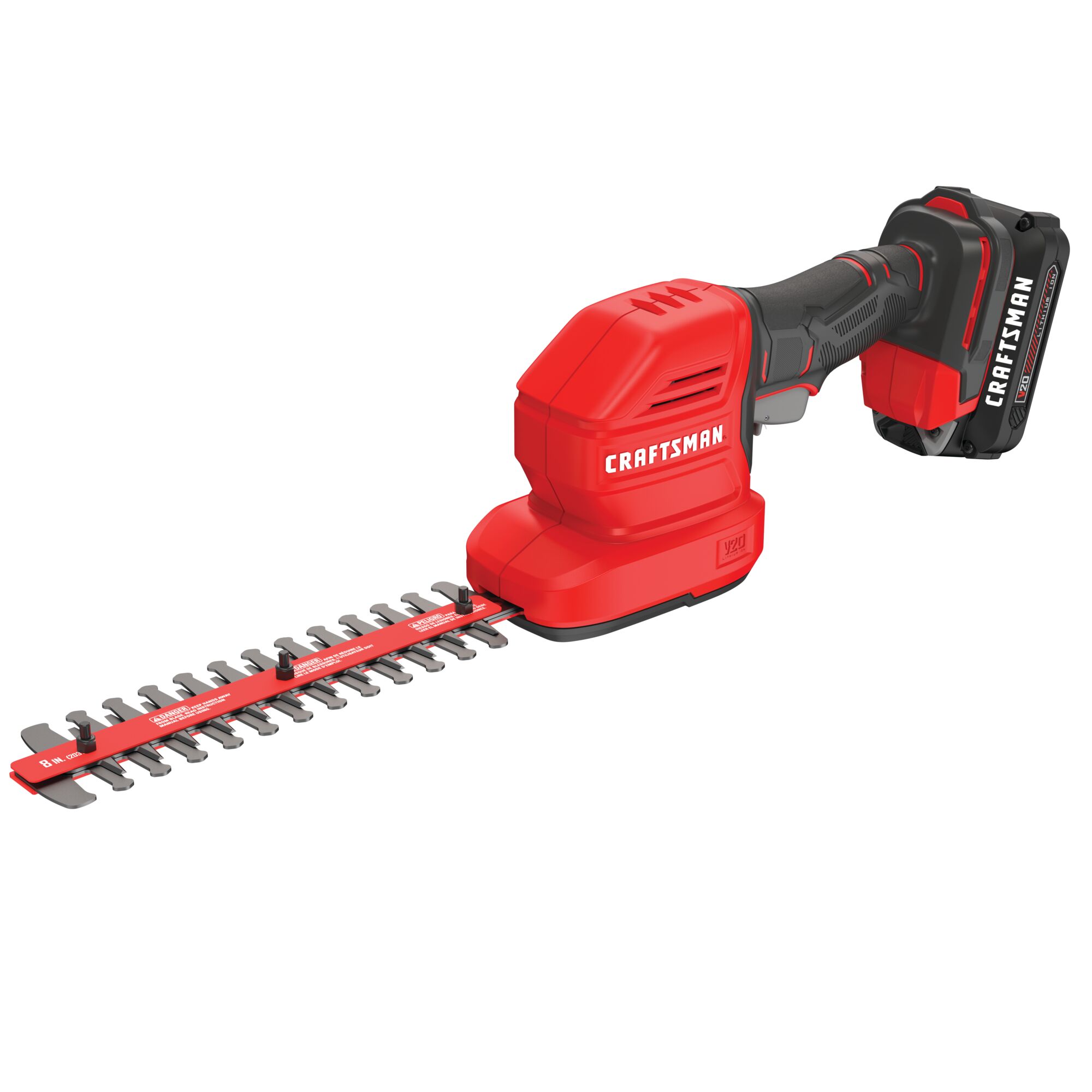 V20 8 in. Cordless 2 in 1 Hedge Trimmer and 4 in. Grass Shear Kit