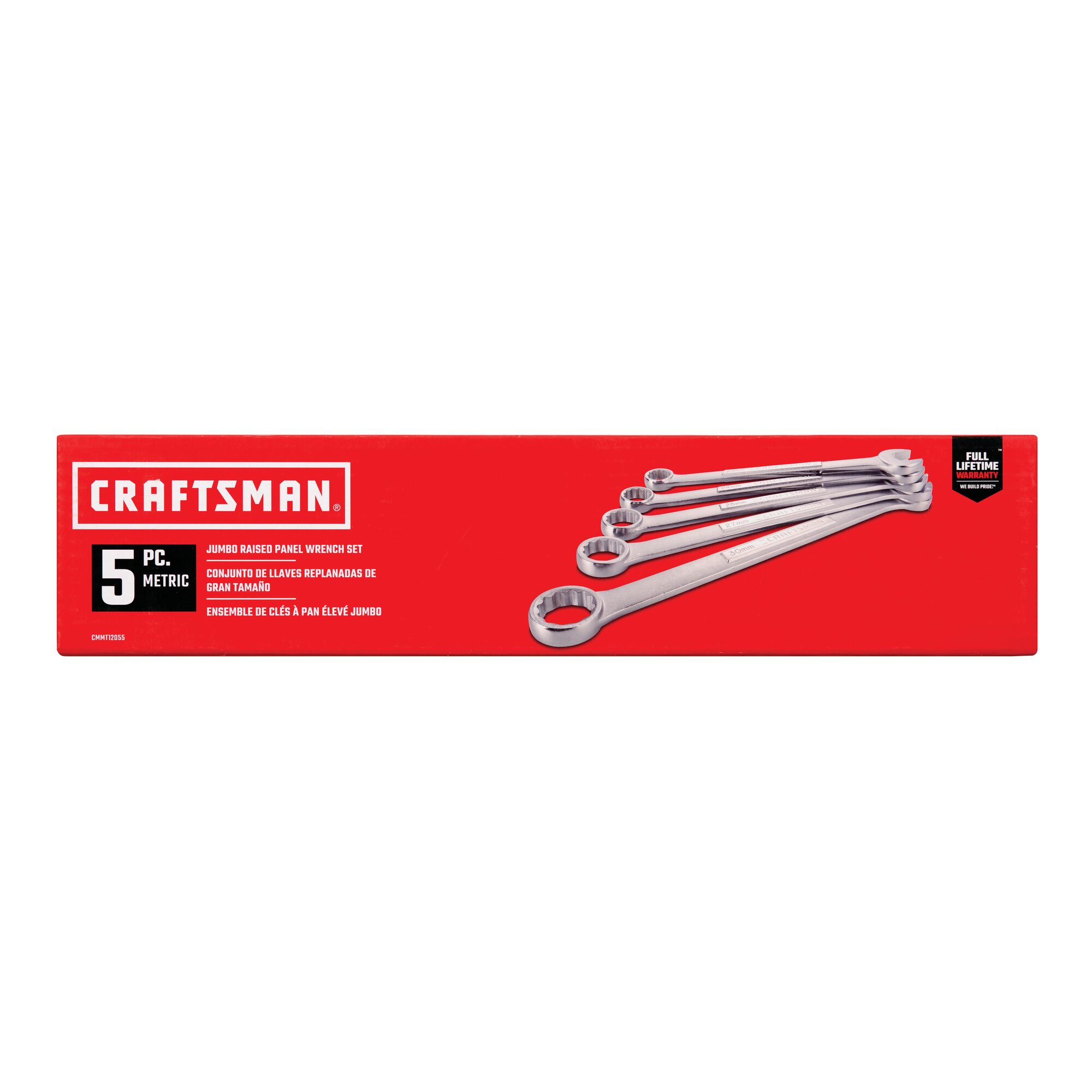 Craftsman large combination on sale wrench set