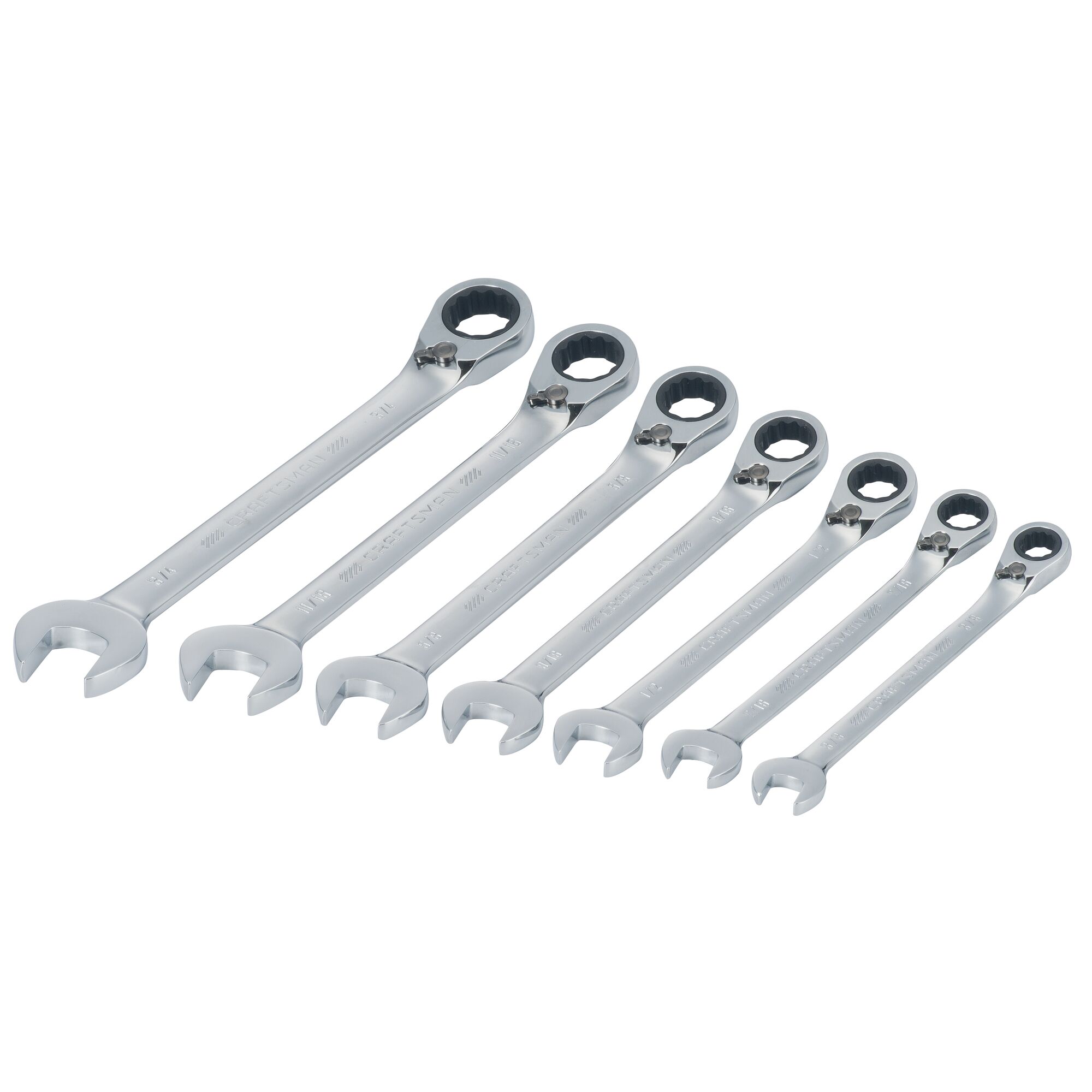 Reversible ratchet deals spanner set