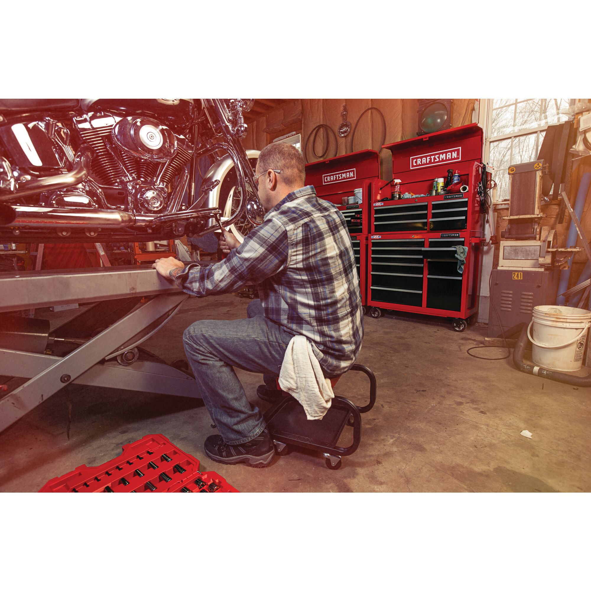 26 in store craftsman tool chest