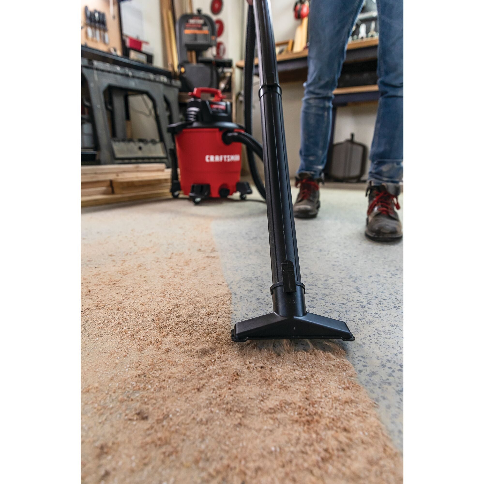 9 Gal.* 4.25 Peak HP** Wet/Dry Vac with Attachments | CRAFTSMAN