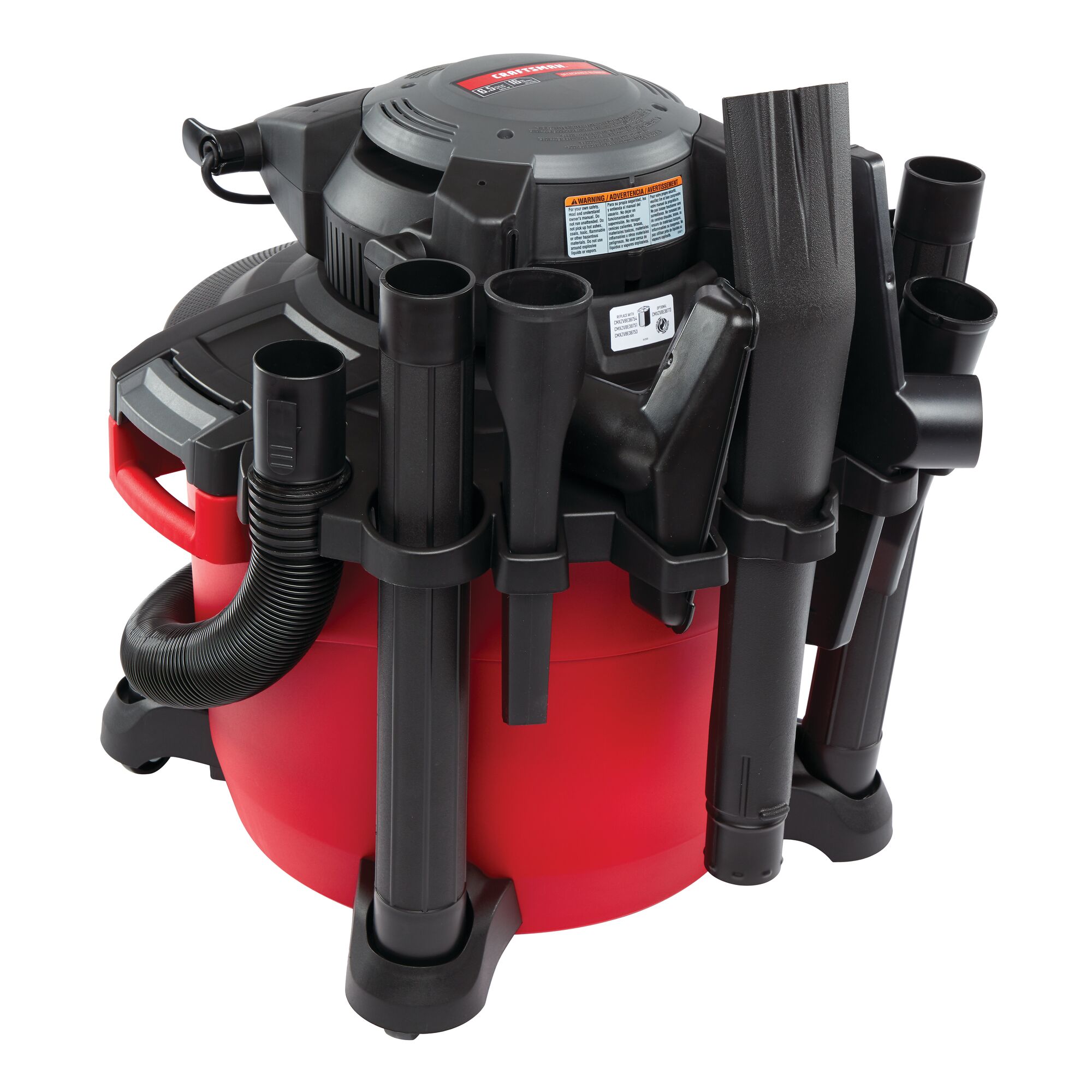 16 Gal.* 6.5 Peak HP** Wet/Dry Vac with Detachable Leaf Blower