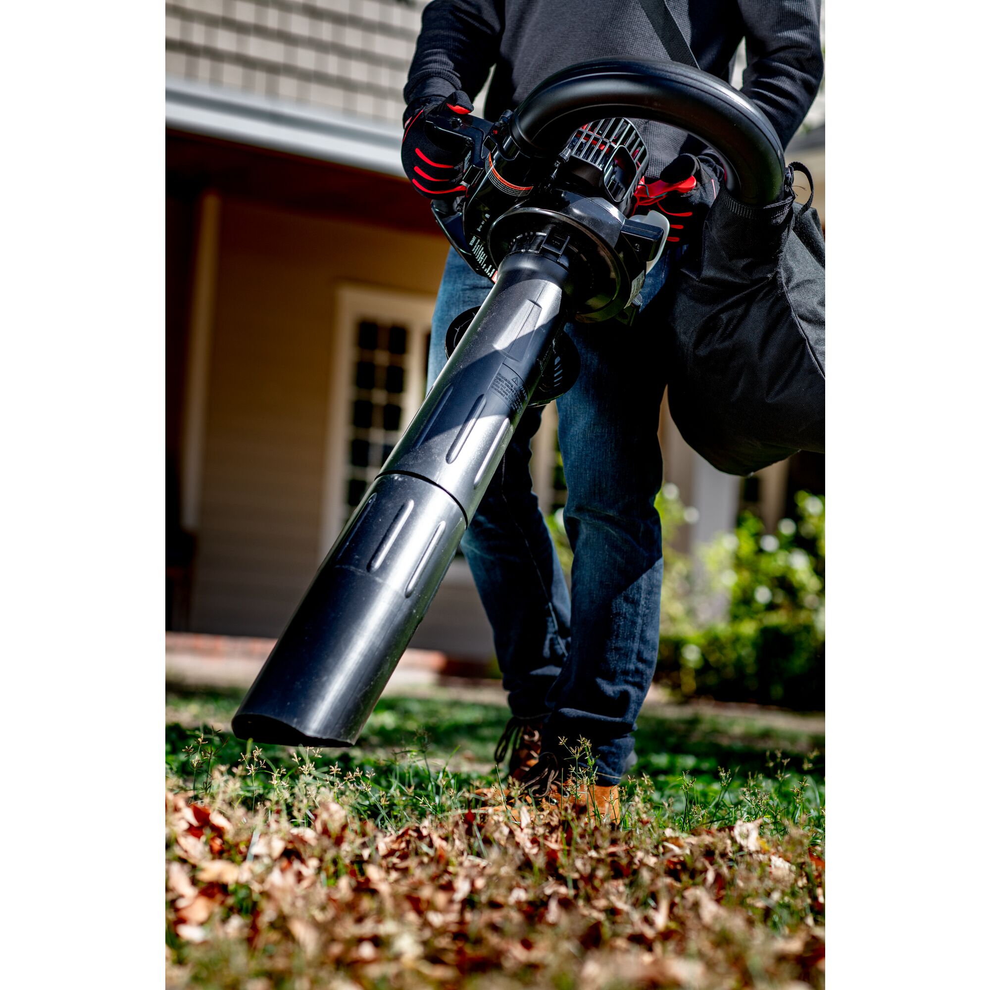 Gas leaf on sale blower vacuum