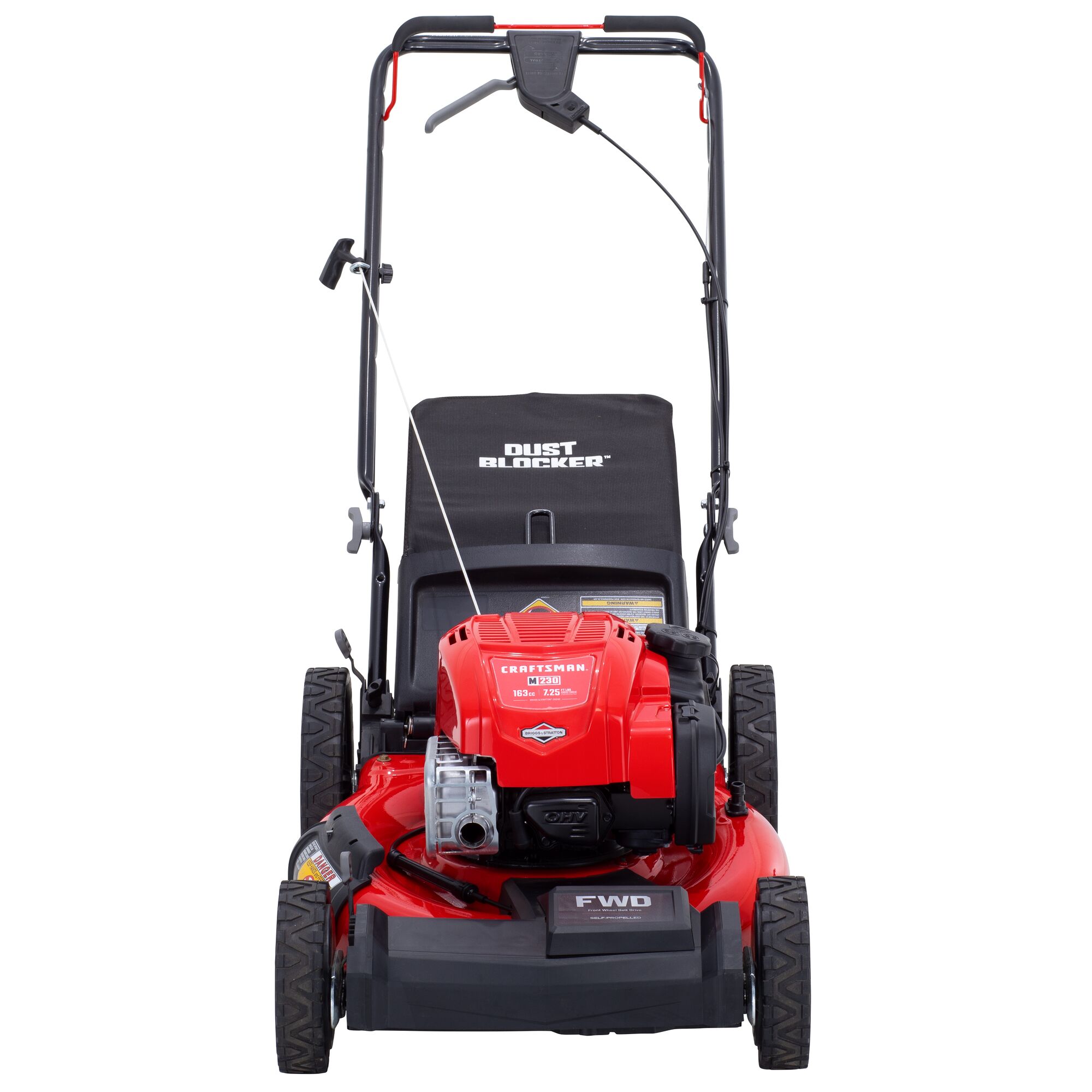 Craftsman front deals wheel drive mower