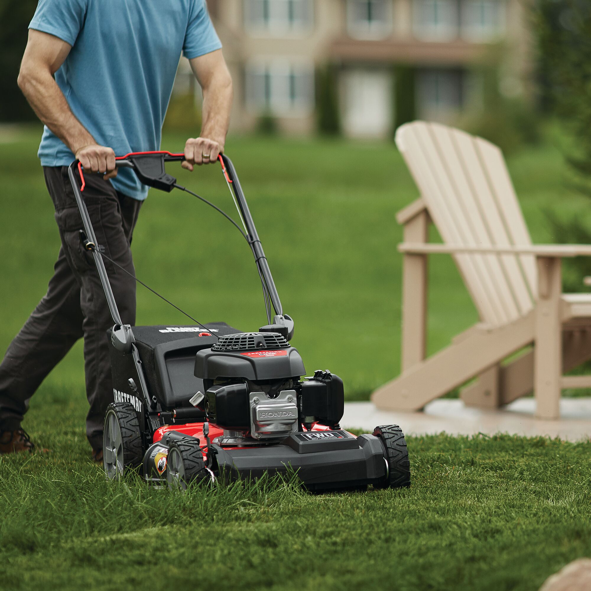 Craftsman 21 inch self best sale propelled mower