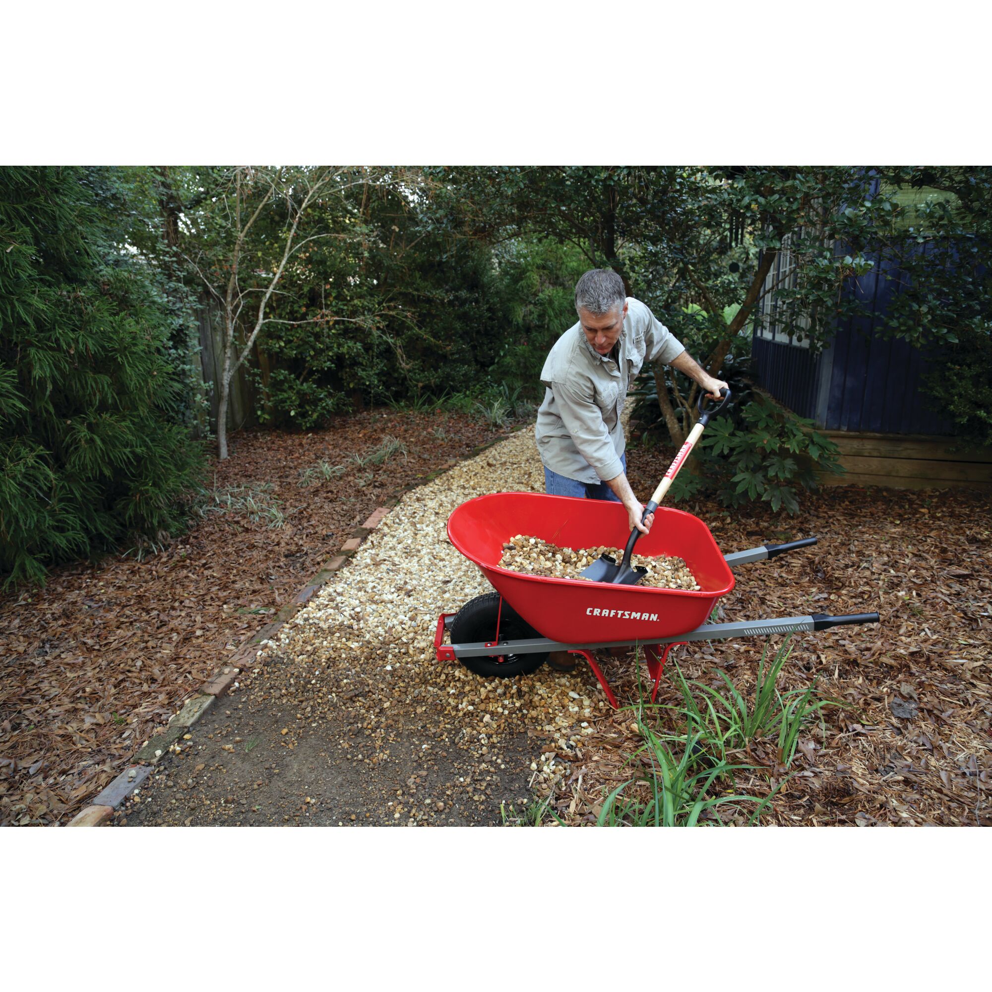 Craftsman 2 wheel deals wheelbarrow