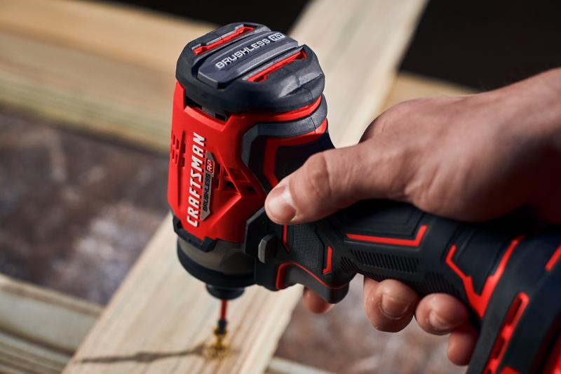 View of CRAFTSMAN Drills: Impact Driver being used by consumer